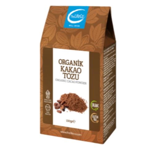 The Lİfeco Organik Kakao Tozu 100gr